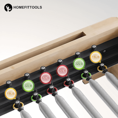 เครื่องพิลาทิส Homefittools Pilates Reformer ไม้โอ๊ค_5